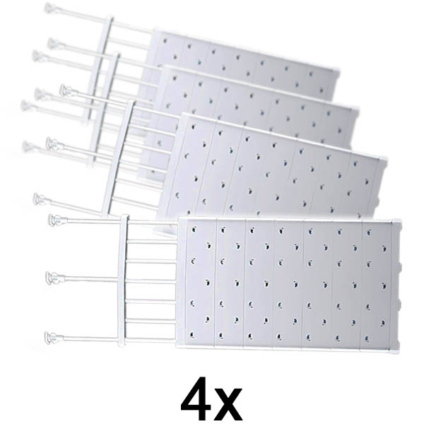 4x Uitbreidbaar opbergrek | SHELFEXPEND