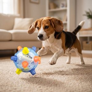 Interactieve Stuiterbal voor Honden - Automatisch Stuiteren, Licht & Geluid | ACTIBALL